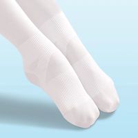 VALOR MAN 儿童白色舞蹈袜女童连裤袜春季薄款练功专用袜子宝宝丝袜打底裤 5条