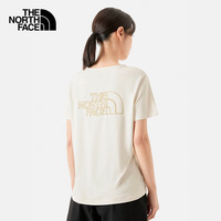 北面(The North Face)功能T恤户外运动跑步健身透气排汗半袖t恤速干短袖女87VN QLI