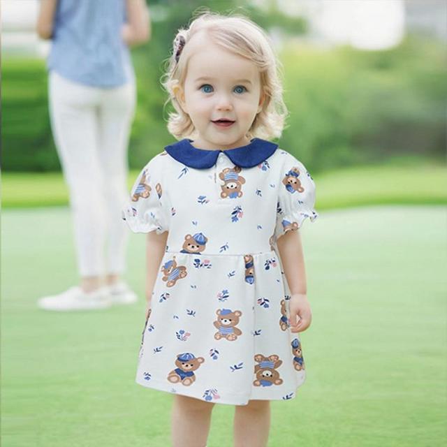 多嘻噜卡 DUOXILUK 婴儿连衣裙夏薄款婴幼儿裙子可爱女宝宝公主裙洋气潮