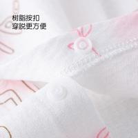 婴儿连体衣夏季薄款长袖空调服宝宝外出哈衣爬服