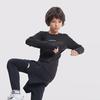 安踏 ANTA 亲子装长袖T恤女童长T男童长T运动针织长袖衫内搭长装安踏童装