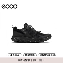 ecco 驱动系列 舒适透气减震 黑色 41 男士休闲鞋