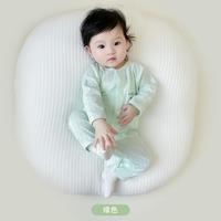 婴儿连体衣夏薄款新生儿衣服空调服睡衣婴幼儿男女宝宝长袖哈衣