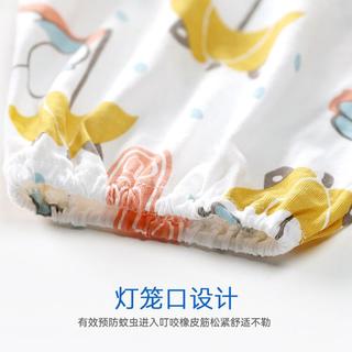 夏季纯棉婴儿卡通内衣套装睡衣空调服薄款儿童两件套