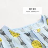 齐齐熊 cicibear【100%纯棉】哈衣爬爬服连体衣新生儿0-3个月春婴幼服饰