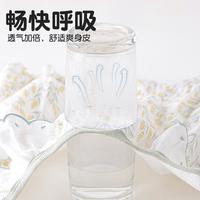 【花边飞袖】婴儿短袖连体衣夏季薄款新生幼儿宝宝纯棉女童公主服