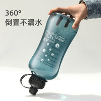 富光运动水壶水杯超大容量耐高温工地父母户外水瓶男生夏季防摔 茶色(304滤网款）1000ml 茶色(304滤网款） 1000ml