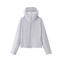 森马（Semir）防晒外套|外套女拼接网眼凉感2025夏季吸湿速干夹克109325108004 风信紫70642 XL