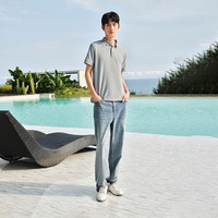 JACK&JONES/杰克琼斯 凉感 男士polo衫