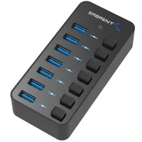 SABRENT 7xUSB 3.0 独立开关集线器