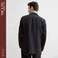 威可多（VICUTU）男士通勤单西服上衣轻商务休闲舒适时尚正装外套VRS22110855