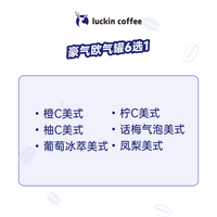 瑞幸咖啡 luckin coffee coffee咖啡 【PLUS】豪气欧气罐6选1 15天有效 限自提 coffe