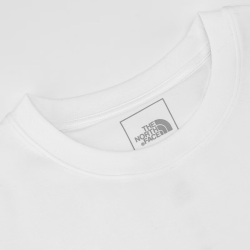 北面 短袖T恤男户外舒适透气8D7C 白色/FN4  2XL