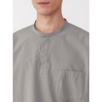  MUJI/無印良品 凉感 亨利领短袖T恤
