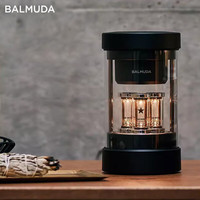 巴慕达（BALMUDA）无线蓝牙音箱便携式 桌面音响 灯光氛围 家用户外智能3D立体声高端生日礼物送男友送女友 M01D-BK优雅黑