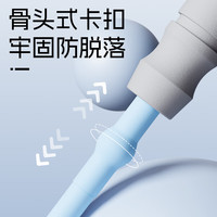李宁 LI-NING8字拉力器拉力带八字拉伸弹力带男女练背练扩胸器材