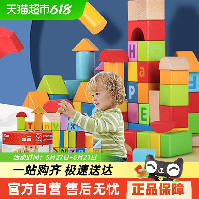 Hape 儿童益智积木玩具