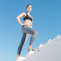 BLACKROLL德国MINI泡沫轴肌肉放松滚轴按摩瑜伽柱泡沫滚轴肌肉滚轴 FLOW》天蓝色