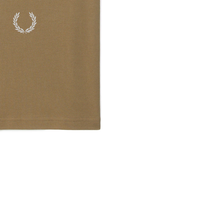 Fred Perry男士POLO衫2025夏季商务短袖重磅麦穗多彩T恤M3600 U90/咖色 XL