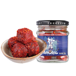 桥 牌 中华豆腐乳 非遗麻辣腐乳130g*1瓶