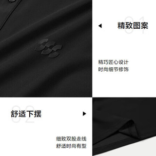 HLA海澜之家短袖POLO衫男短袖男夏季城市轻户外父亲节 XL 180/96A(XL)76-82kg 藏青（净色）(9A)