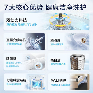 Haier 海尔 云溪系列 XQS100-BZ60E 变频波轮洗衣机 10公斤