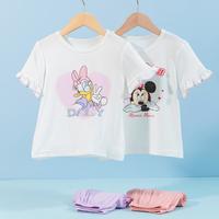 【云感莫代尔】女童夏季套装白T恤+清凉防蚊长裤运动休闲两件套