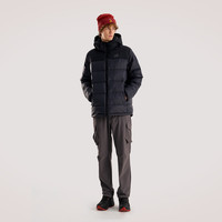 奥索卡 OZARK GEAR男士羽绒服 冬季灰鹅绒保暖连帽外套 拉萨系列156600 黑色-301 XL/180