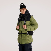 奥索卡 OZARK GEAR男士羽绒服 冬季灰鹅绒保暖连帽外套 拉萨系列156600 卡其绿 -152 M/170