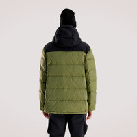 奥索卡 OZARK GEAR男士羽绒服 冬季灰鹅绒保暖连帽外套 拉萨系列156600 卡其绿 -152 3XL/190