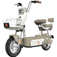 Yadea 雅迪 C20 复古长续航电动自行车 燕麦暖棕