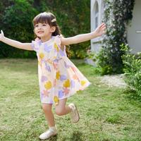 【纯棉】户外夏装女童背心裙宝宝公主裙童装裙子洋气连衣裙礼服