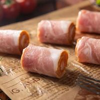 大红门经典培根早餐手抓饼肉片三明治午餐肉家用烧烤雪花培根 猪肉培根2斤装（不含鸡鸭合成肉）