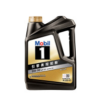 移动端、京东百亿补贴：美孚 1号经典表现 5W-30 黑金SP先进全合成机油 4L