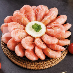 美加佳 大号头籽北极甜虾 净重 1.5kg （80/100规格 头籽率80% ） 礼盒装