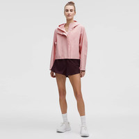 lululemon丨Rain Chaser女士运动夹克 LW4CANS 朦胧粉 3XS /0