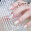 CandyMoyo0毒水性裸色美甲指甲油美甲持久显白不可撕拉 CMS406 月华