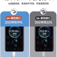 K速 Type-c数据线原装快充6A适用华为p70小米134安卓mate60/40pro充电器线nova荣耀手机专用正品