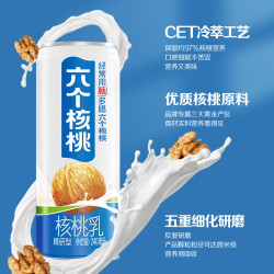 养元 六个核桃核桃乳 精品型 240ml*24罐