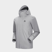 KAILAS凯乐石 男款猎风冲锋衣 KG2441124 浅云灰 XXS