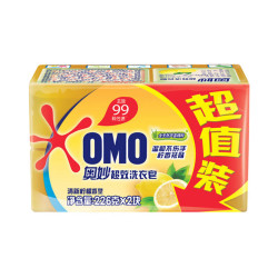 奥妙 祛味柠檬香超效洗衣皂226g*4