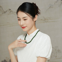 老庙和田玉项链和田玉手链套装送女友送老婆情人节520礼物 手串