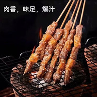凘梦沅羊肉串烧烤食材套餐腌制调理半成品烧烤生鲜户外露营烧烤食材 内蒙古腌制羊肉筋净重1斤30串