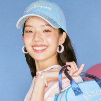 【王俊凯同款】Champion棒球帽2024秋季新款女光变鸭舌帽情侣 卡其色 均码