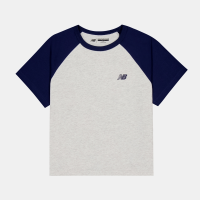 new balance Newbalance 童装 4-14岁男女儿童夏季款透拼接短袖T恤