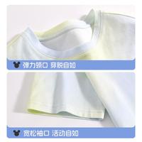 Disney baby/迪士尼宝贝 防蚊 儿童夏季套装  暮光蓝-牛仔蓝 120