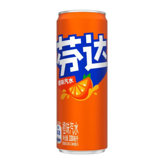 可口可乐 经典汽水碳酸饮料330ml*24罐多件装有糖/无糖可选  芬达24罐*2箱（热销）