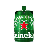 Heineken 喜力 进口铁金刚经典啤酒 5L（购买三件赠喜力混装330*15（12+3）+玻璃杯*3）
