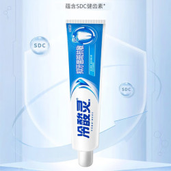 冷酸灵 晶盐爽白抗敏牙膏5支共640g