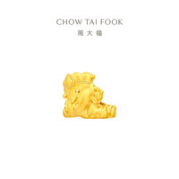 周大福葫芦禄神足金黄金转运珠 R36593